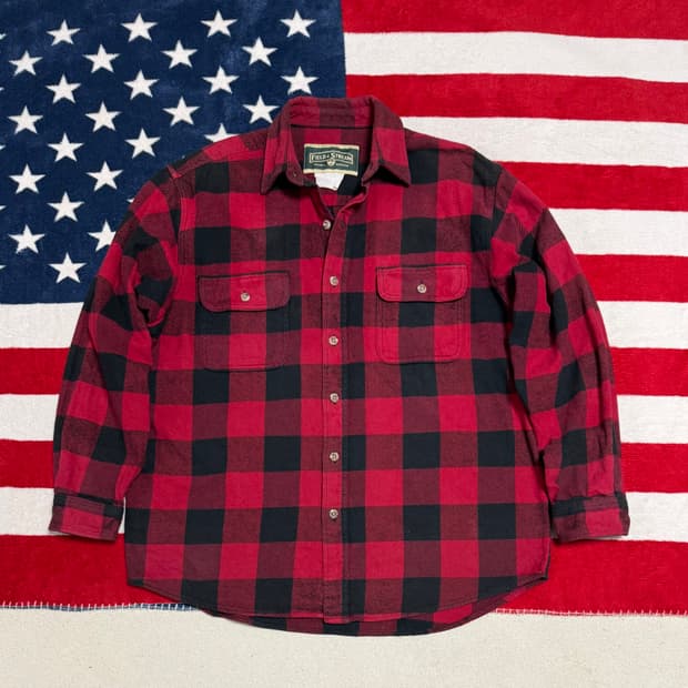 필드앤스트림 버팔로체크플란넬셔츠 buffalo flannel shirts