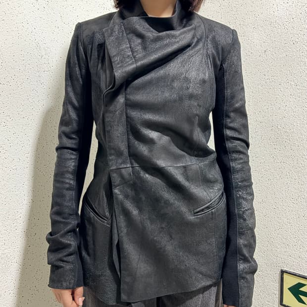 Rick Owens 레더 자켓