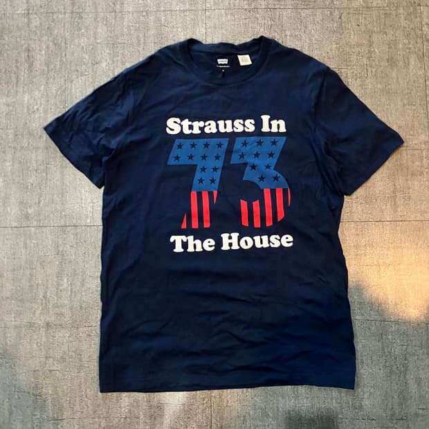 Levis 리바이스 올드스쿨스트릿 성조기로고 반팔티셔츠