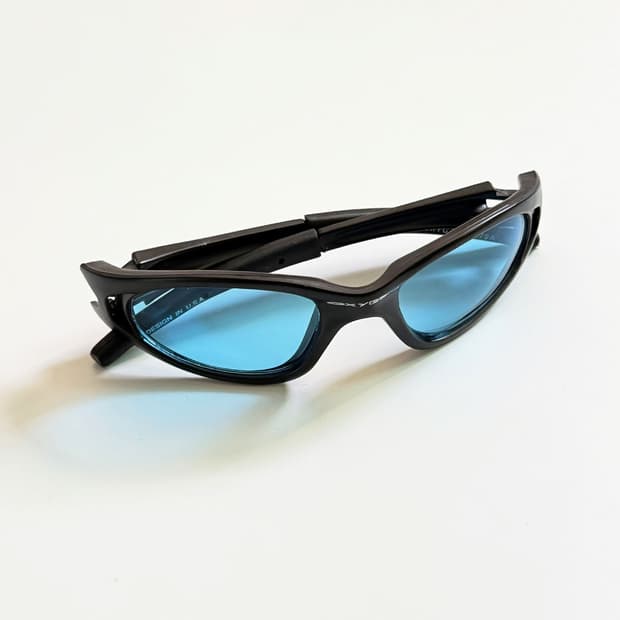 90s OXYGEN 랩 어라운드 스포티 틴트 빈티지 선글라스