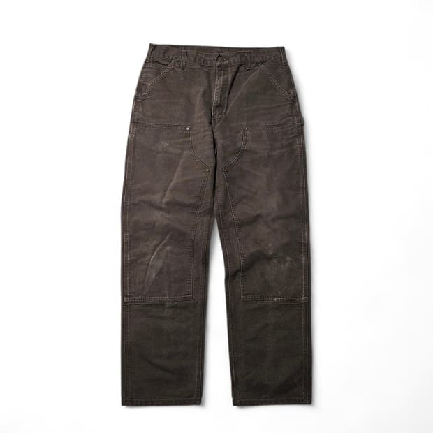 칼하트 더블니 팬츠 DKB 다크브라운 36 X 34