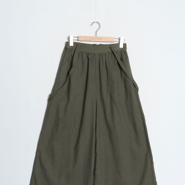 Samansa Mos2 Suspender Wide Pant (26~28)
