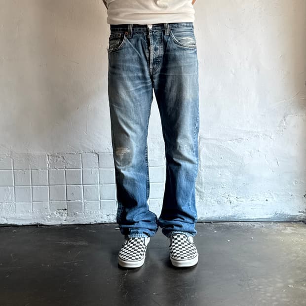Levi’s 501 오리지널 스트레이트 데님 팬츠