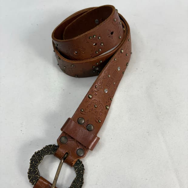 안나수이 빈티지 웨스턴 에스닉 히피 벨트