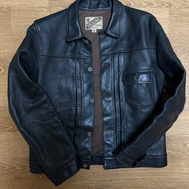 와이투레더 y'2 leather 홀스하이드 레더자켓