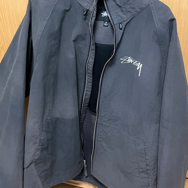 스투시 비취셀 바람막이