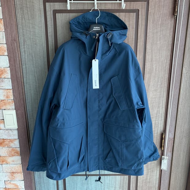 새상품(L)유니폼브릿지 피셔맨 후드파카 블루