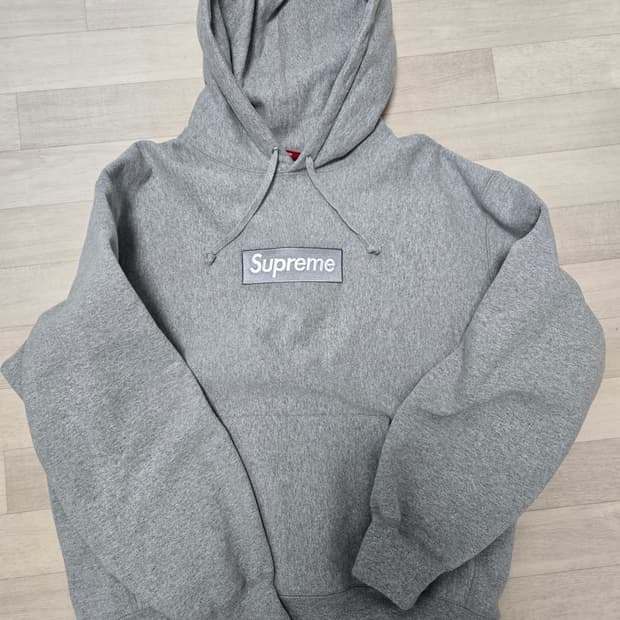 슈프림 박스로고 후드 m사이즈