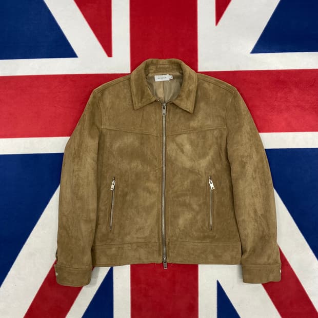 빈티지 스웨이드자켓 L 