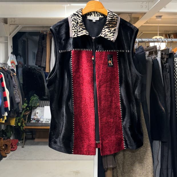 Kd spring 레오파드 집업 베스트