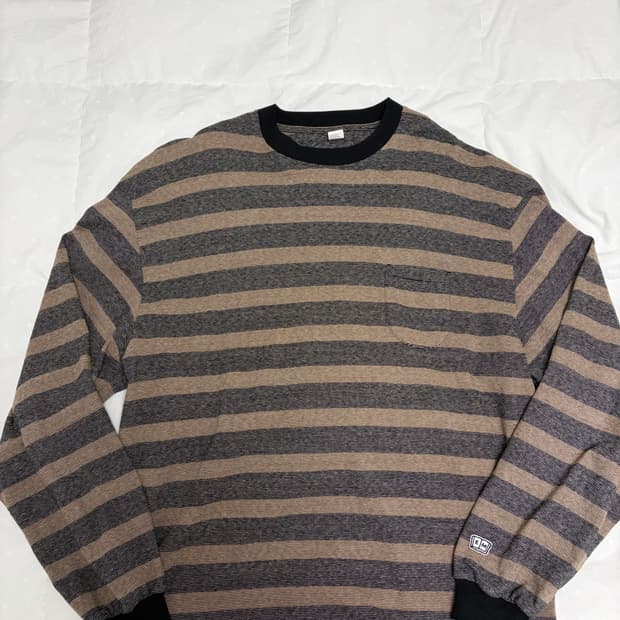 ENDS AND MEANS 앤즈 앤드 민즈 포켓 긴팔 티셔츠