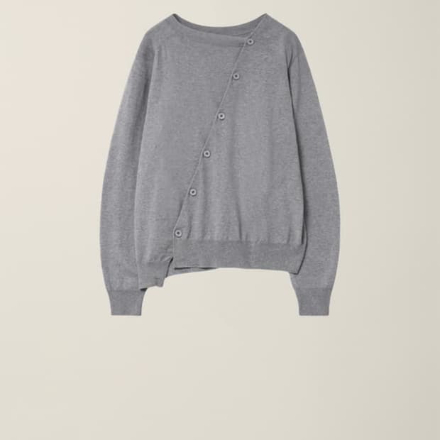 EE 누마레 2way 가디건 그레이 M