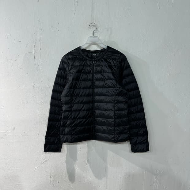 유니클로 경량패딩 여성M