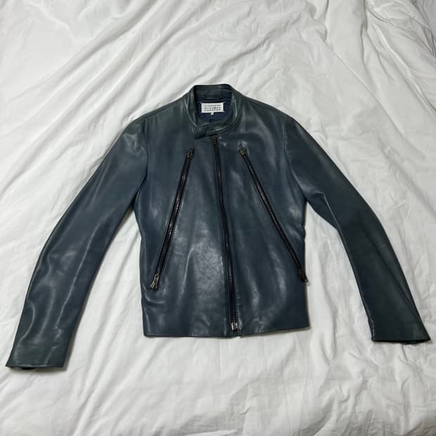 마르지엘라 5zip 가죽 자켓 팝니다.