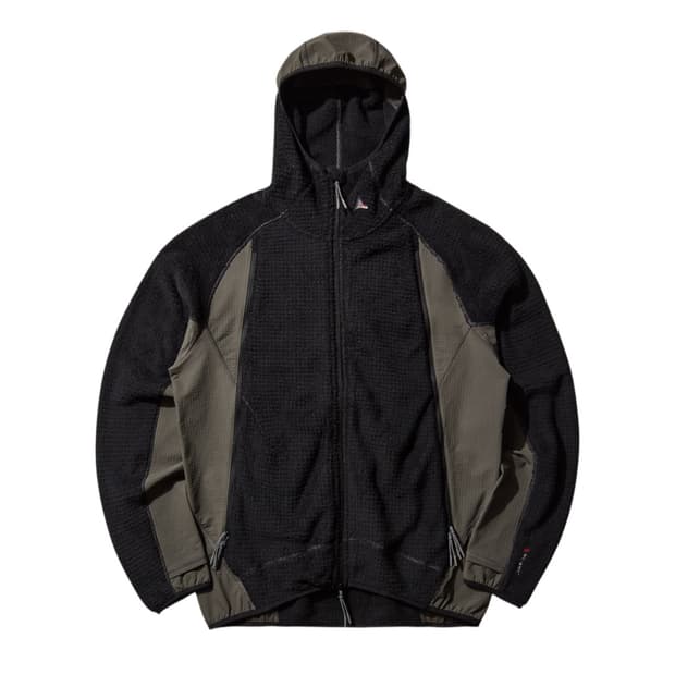 로아 카이 폴라텍 하이 로프트 자켓 블랙 다크 올리브 S 새상품