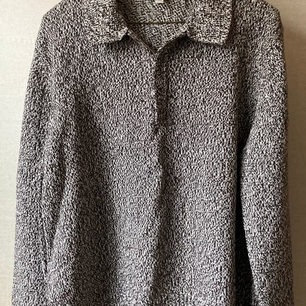 cos 반집업 니트 스웨터 xxl