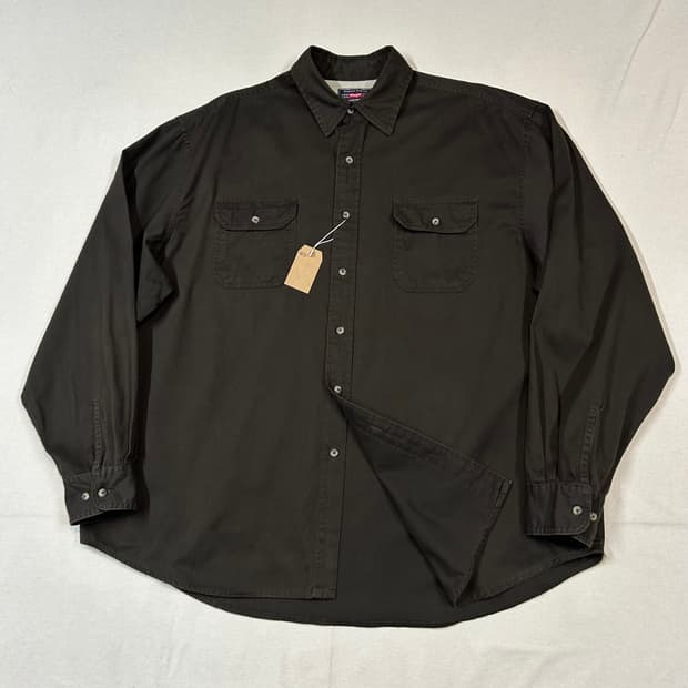 XXL) Wrangler 랭글러 투포켓 워크웨어 코튼 셔츠 W31