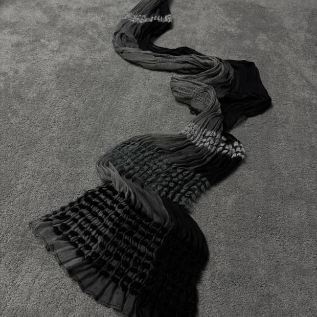 Vintage vkei punk mood scarf muffler