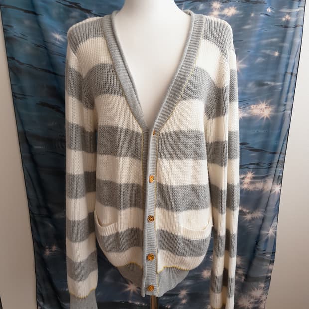 티티카카 스트라이프 가디건