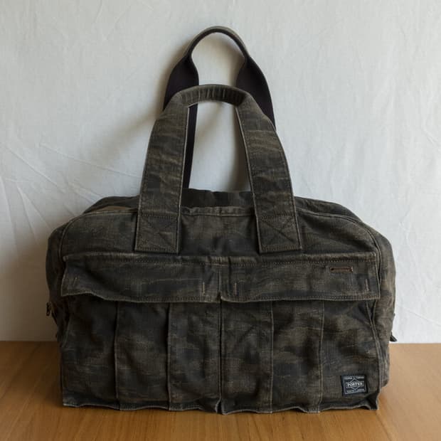 요시타 포터 그린아이 (타이거카모) 숄더/토트백