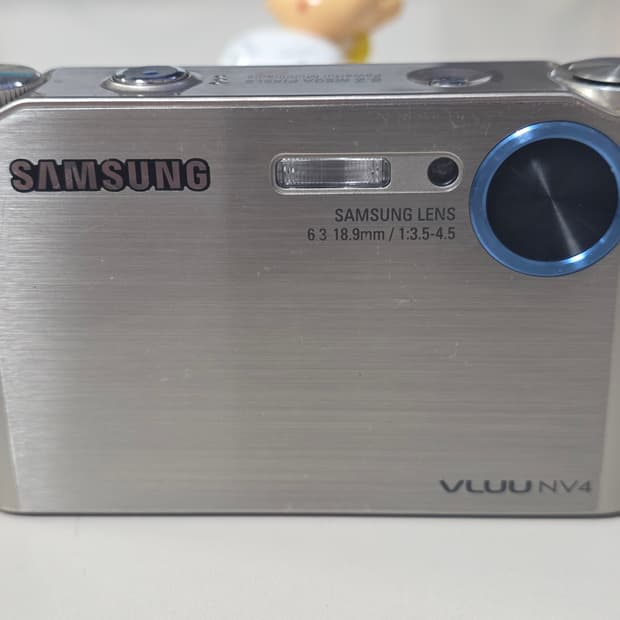 삼성 블루 NV4  빈티지 레트로 디지털카메라