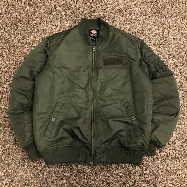 디키즈 나일론 MA-1 봄버 플라이트 항공 점퍼