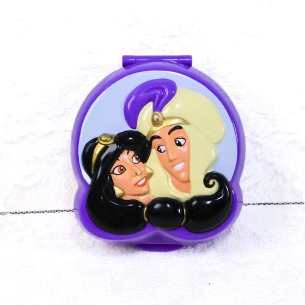 [폴리포켓] 1995년 디즈니 알라딘 컴팩트(+피규어1)