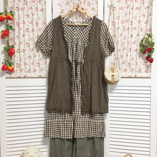 빈티지 모리걸 코디세트 