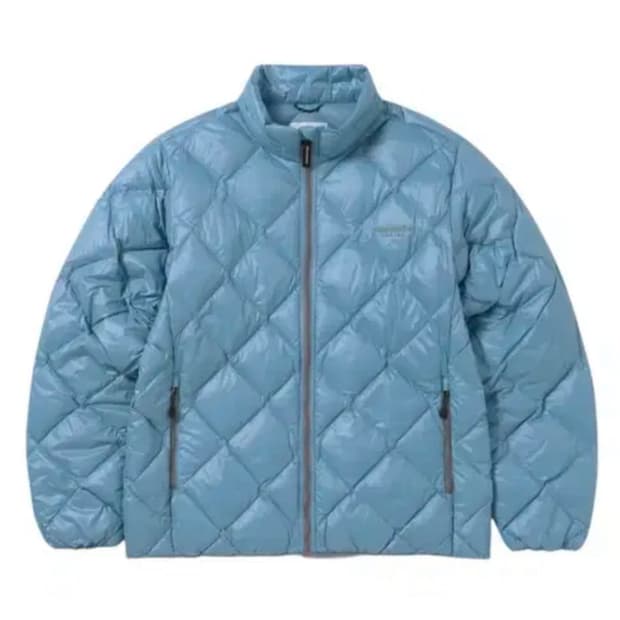 디스이즈네버댓 울트라라이트 다운 경량패딩 블루 s