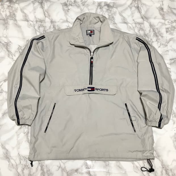 타미힐피거 아노락 바람막이 자켓