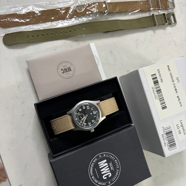 mwc 더티더즌 오토매틱 시계