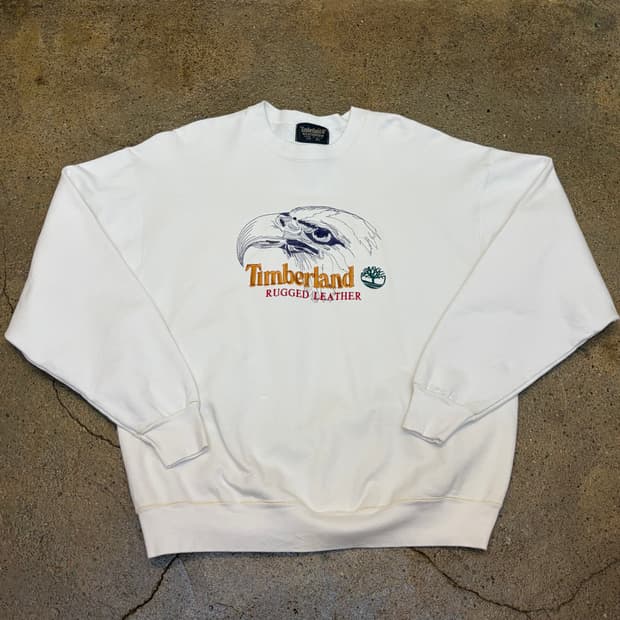 90s Made in USA 미국 빈티지 팀버랜드 이글 맨투맨