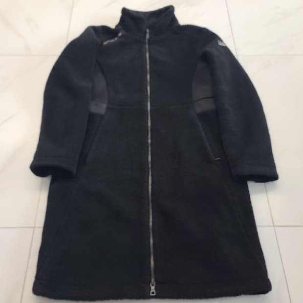 장미쉘 바스키아 플리스 하프코트