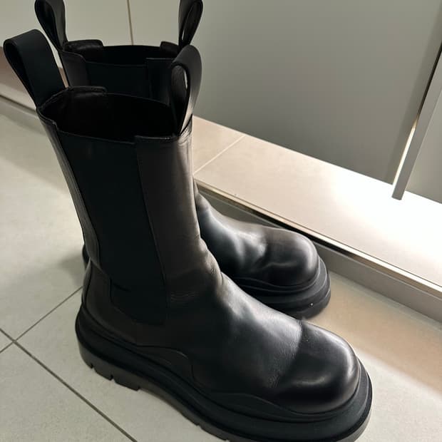 보테가베네타 타이어부츠 블랙 44