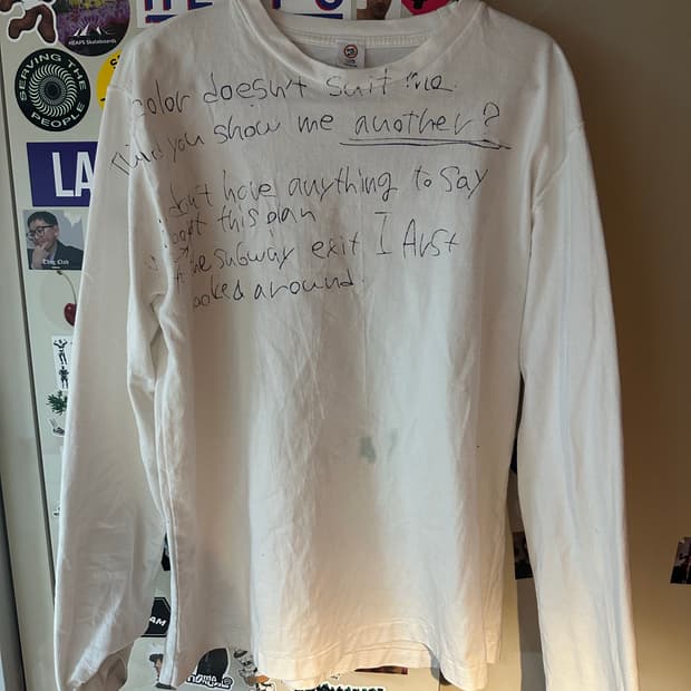 빈티지 롱슬리브 