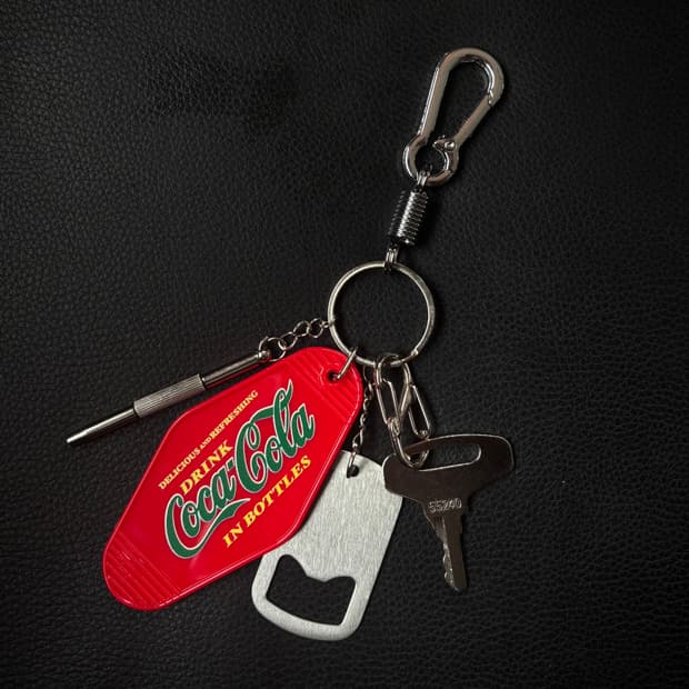 Vintage keyring (coke)