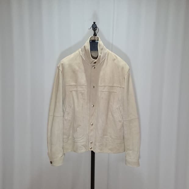 (택포) 리얼레더 양가죽 스웨이드 자켓 105