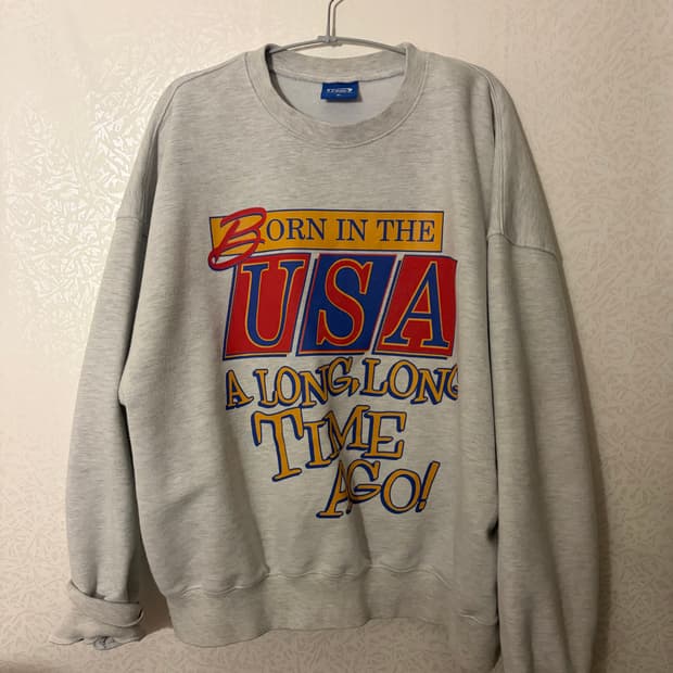 빈티지 usa 맨투맨