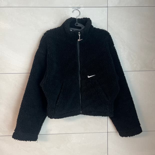 나이키 NSW 스우시 셰르파 후리스 플리스 재킷 [M]
