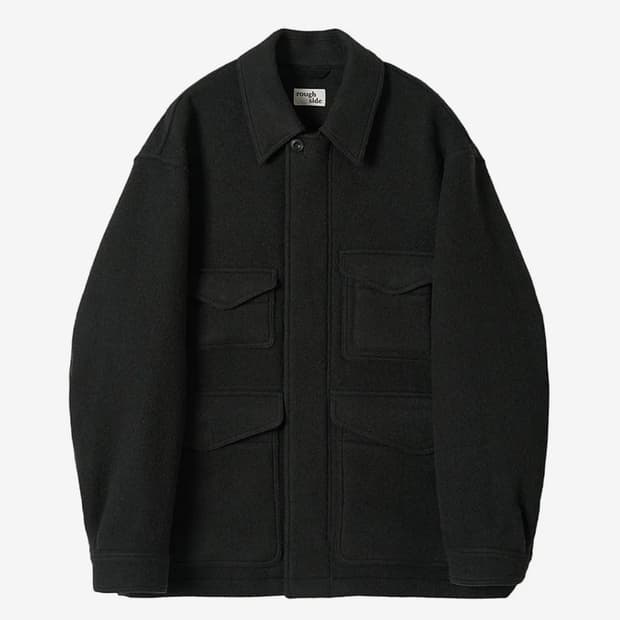 러프사이드 울 크루저 자켓 애쉬 블랙 3사이즈