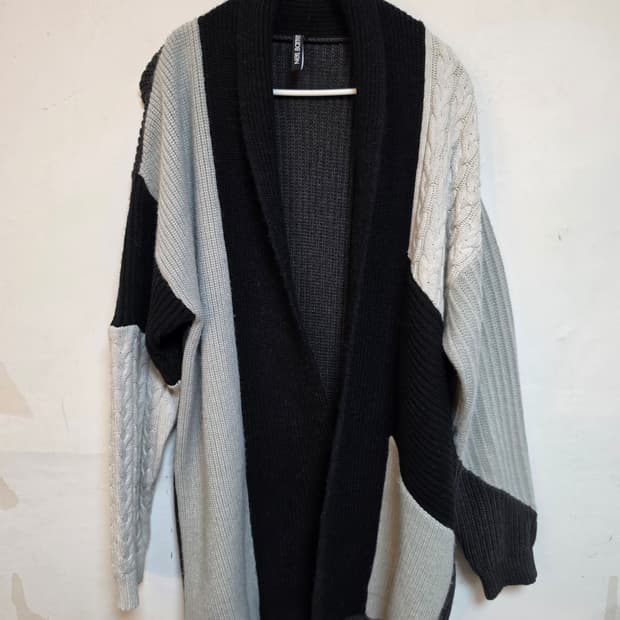 Neil Barrett 컬러 블록 가디건 FREE