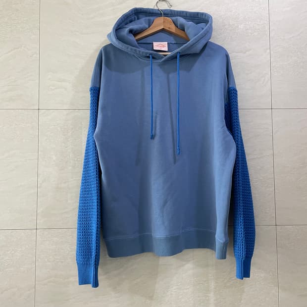 제너럴아이디어 / 니트 믹스 후드티, 남성 티셔츠 / L(105)