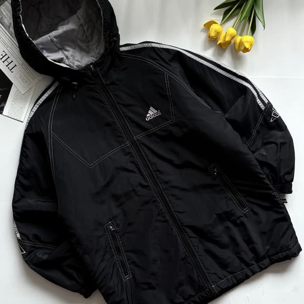 adidas 아디다스 빈티지 아웃스티치 점퍼