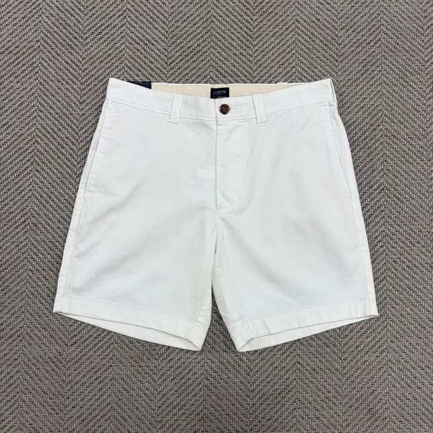 제이크루 코튼 숏츠 v3127
