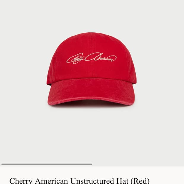 Cherry LA 볼캡