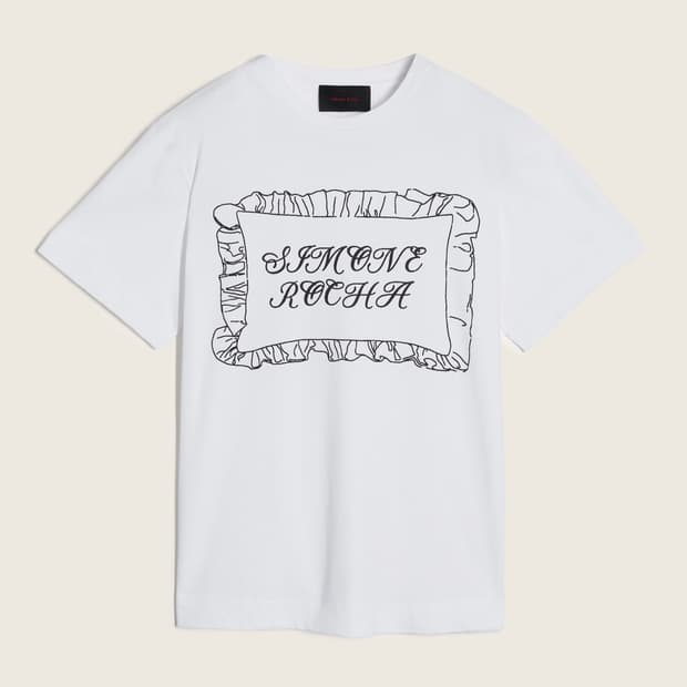 [XS,S,M]시몬로샤 26ss Pillowcase 티셔츠/화이트