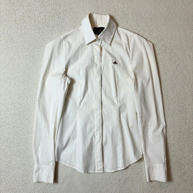 비비안웨스트우드 13FW 올드머니 로고 블라우스 PN6788