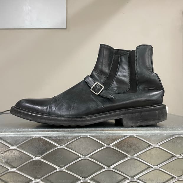 제이앤엠 레더 첼시 부츠 블랙 8.5