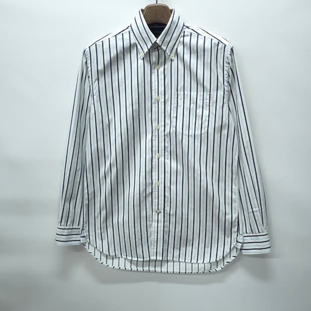 타미힐피거 멀티 스트라이프 버튼다운 셔츠 (100)