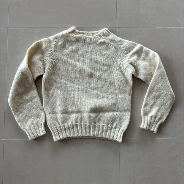 Harley of Scotland Aran knit S size